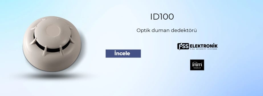 İnim ID100 Duman Dedektörü Sipariş Ver FSS ELEKTRONİK